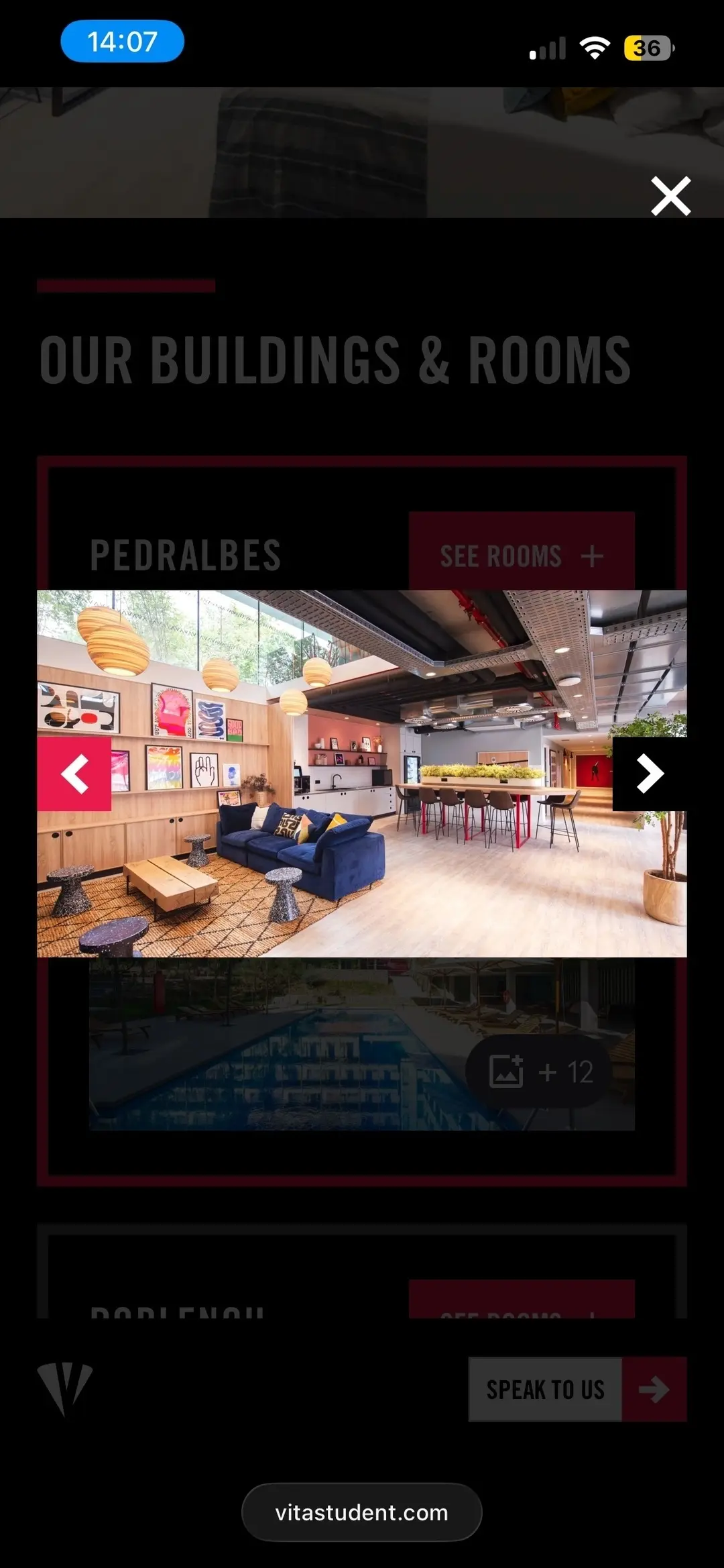 Kamer in Avinguda d'Esplugues, Barcelona