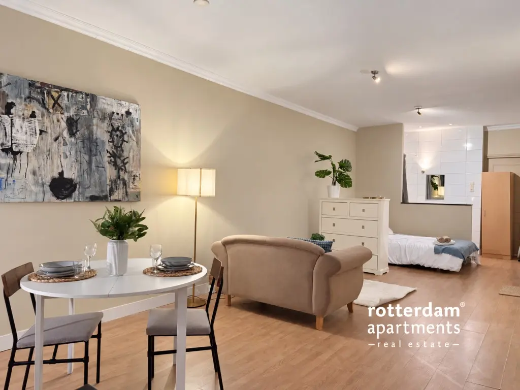 Studio in Nieuwe Binnenweg 103 B01, Rotterdam